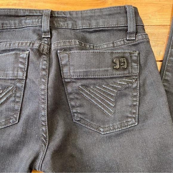 JOES jeans black low rise The Chelsea design skinny  size 24 low waist made USA - Picture 4 of 11